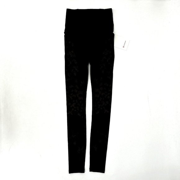 Lululemon Women Mapped Out HR Tight‎ 28” Camo LW5CH1S Black Size 2 NWT New - Picture 2 of 11